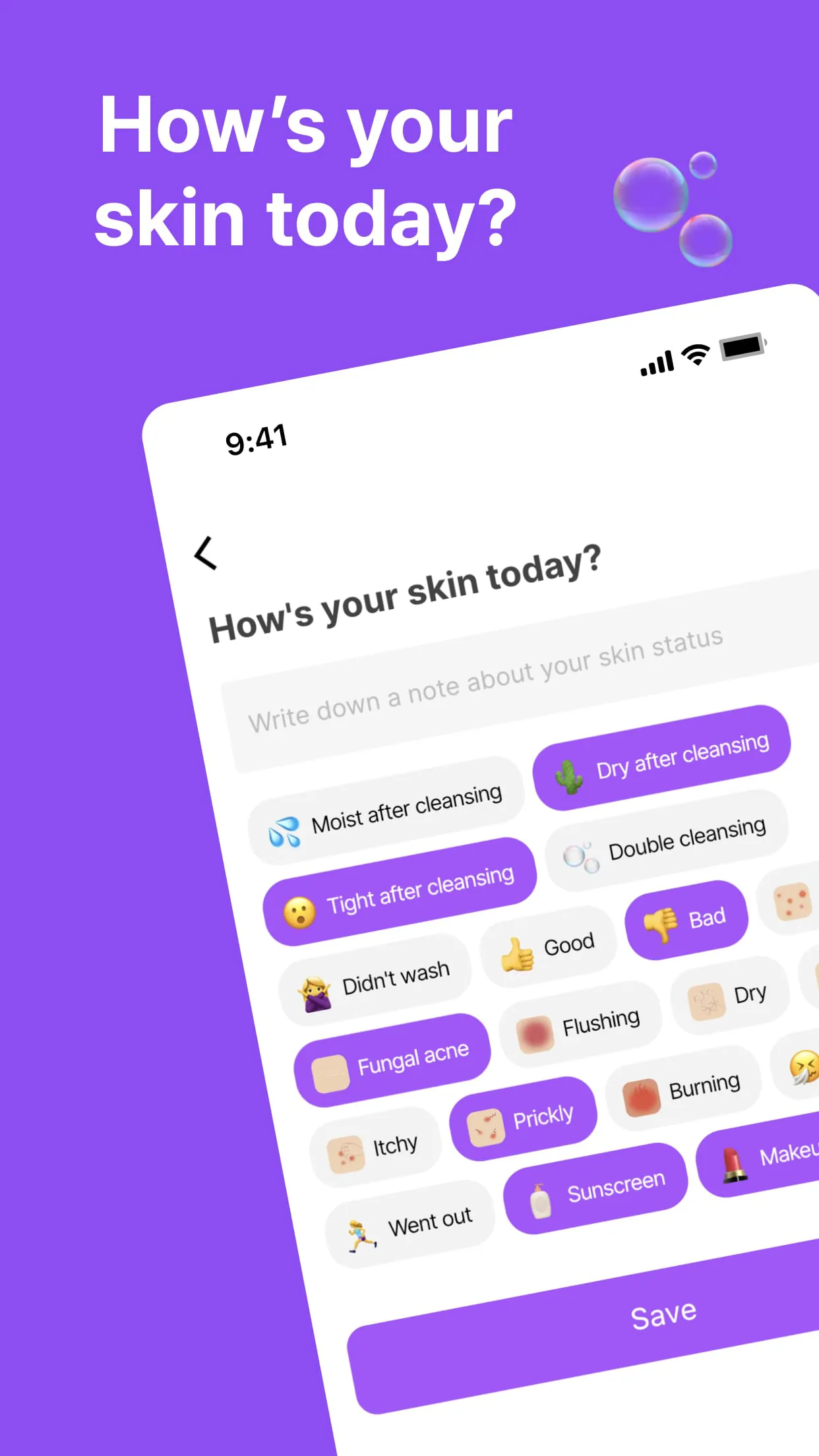 SkinLog | Acne diary