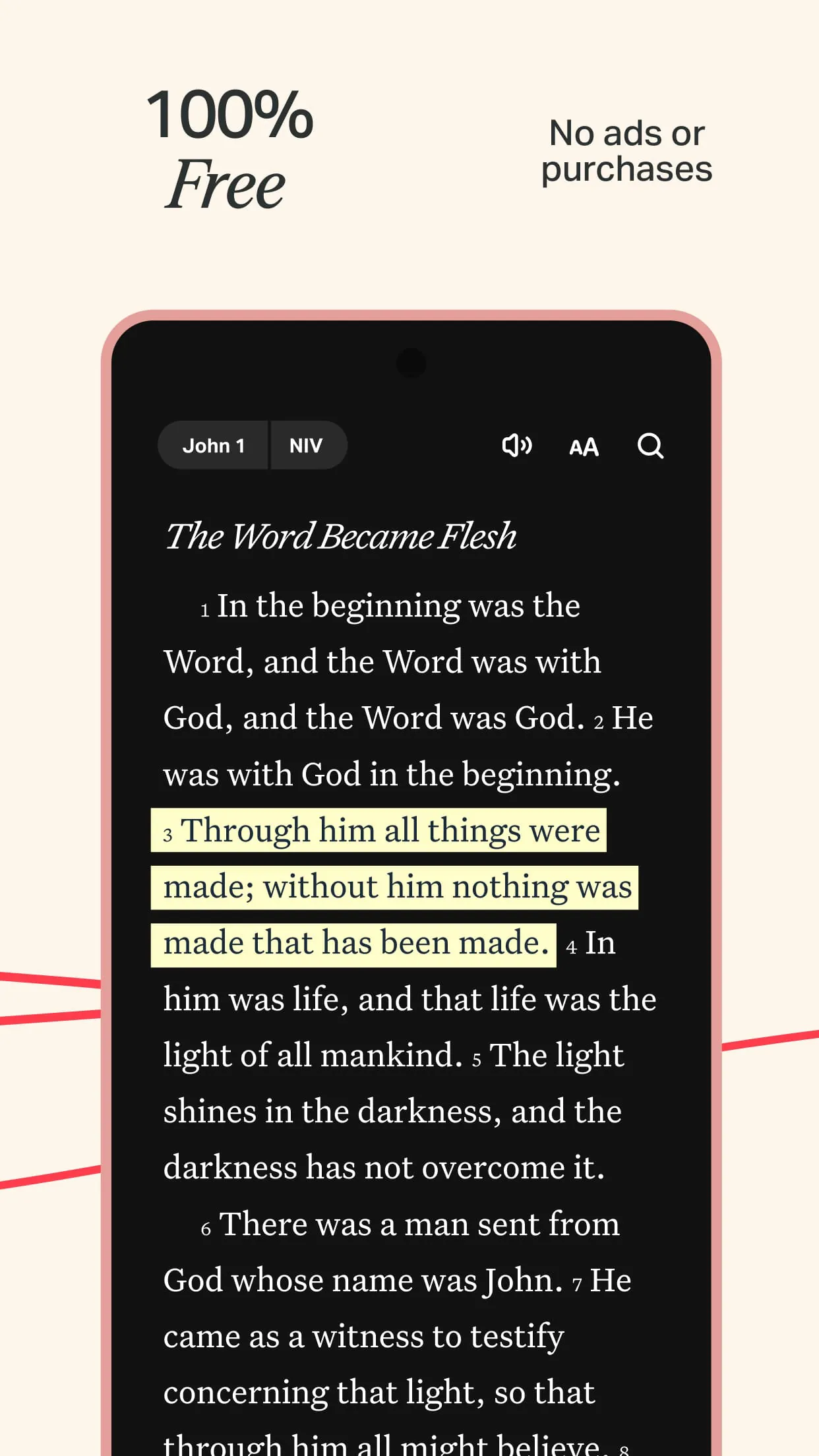 YouVersion Bible App + Audio