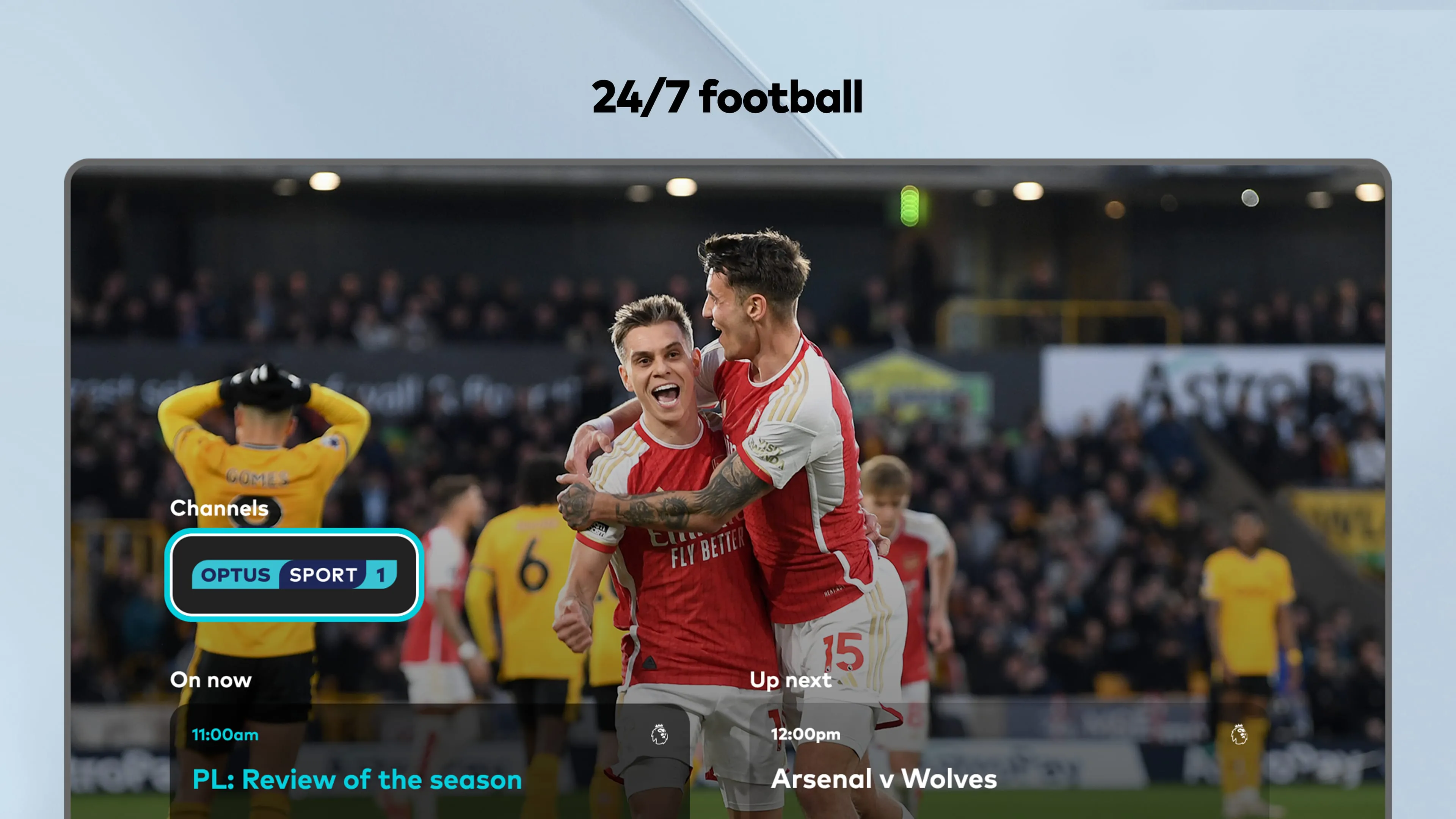 Optus Sport on Android TV