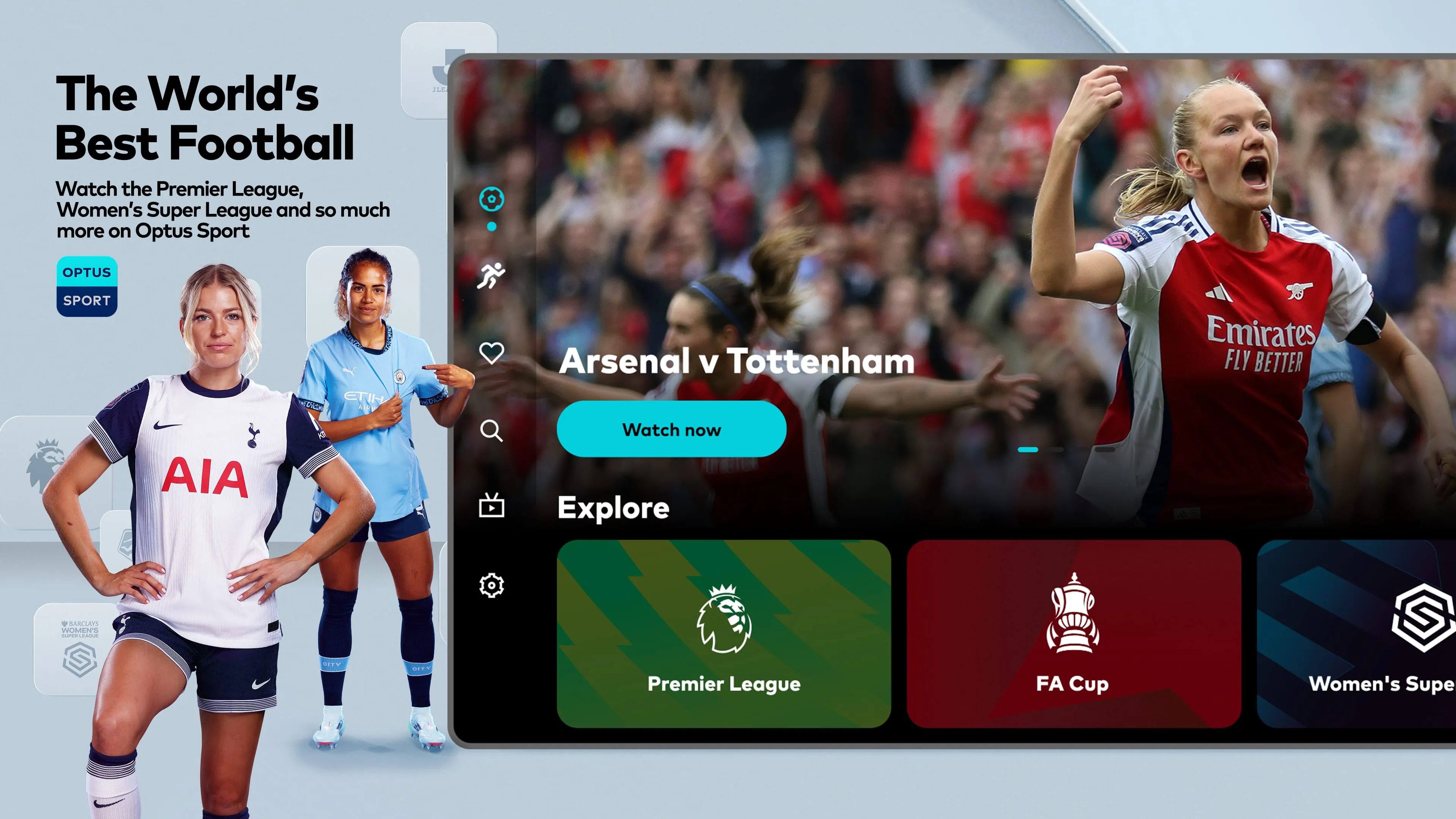 Optus Sport on Android TV