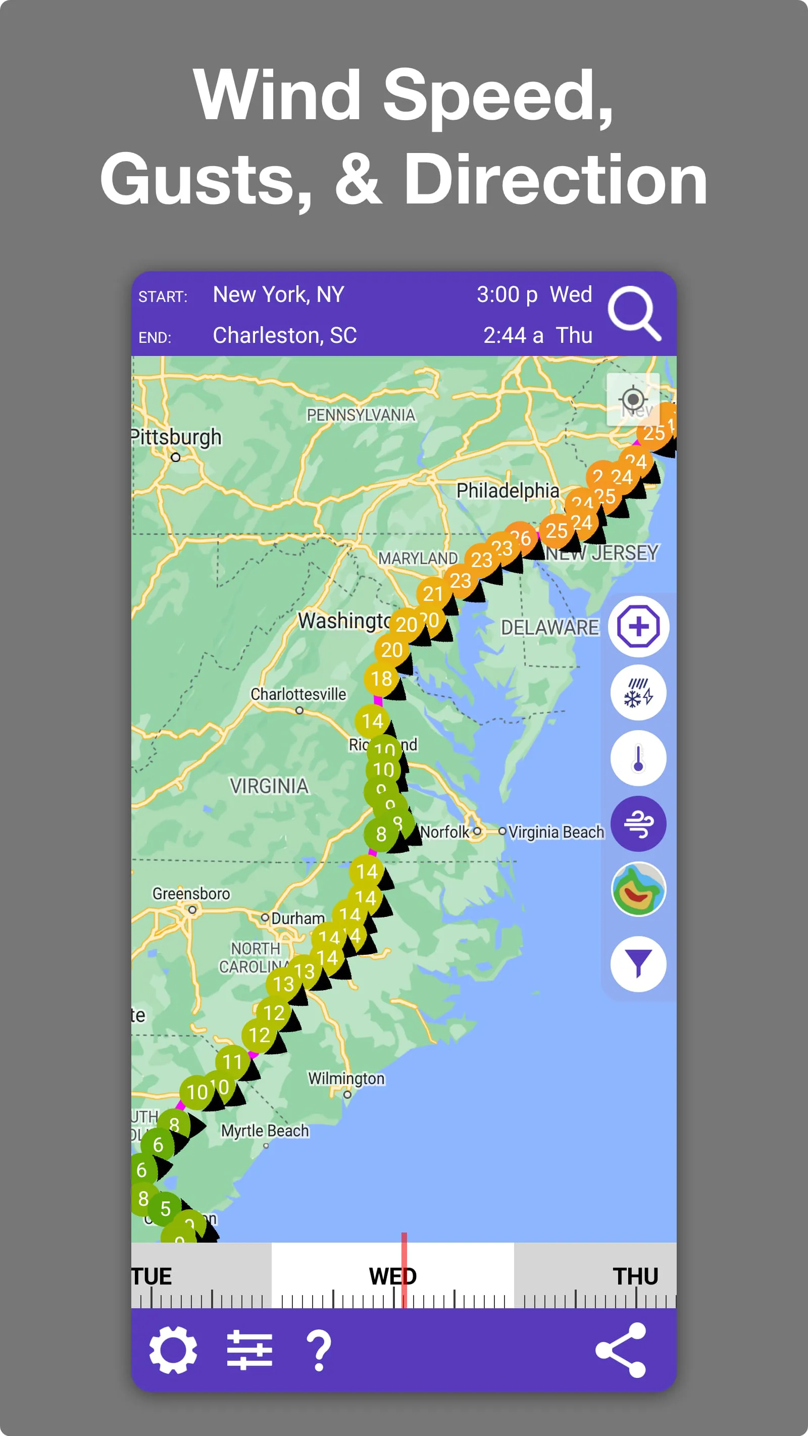 Drive Weather With Live Radar