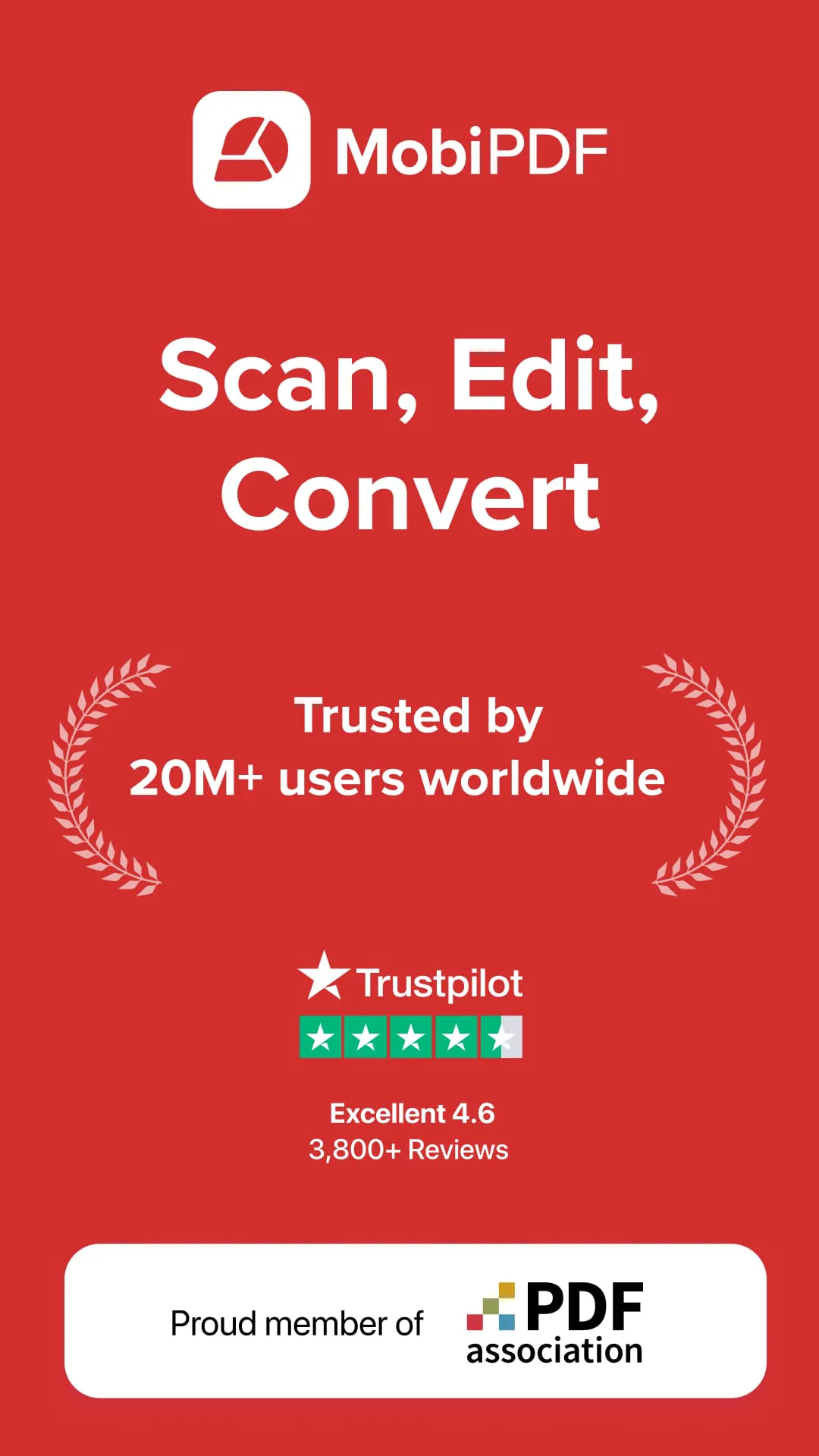 Mobi PDF・Editor・Scanner・Reader