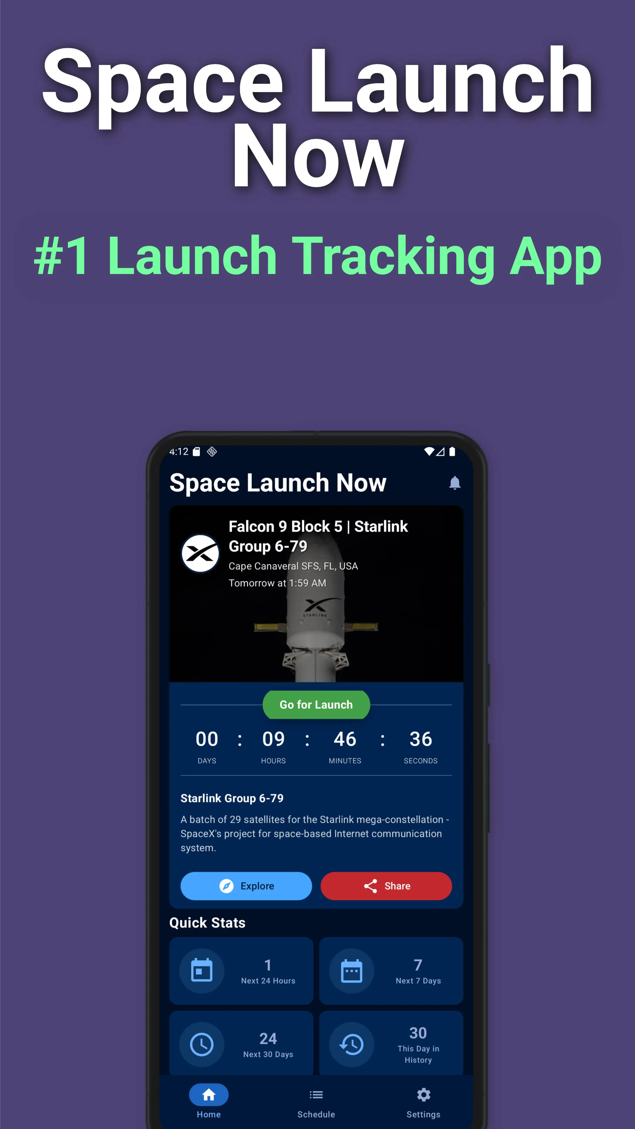 Space Launch Now
