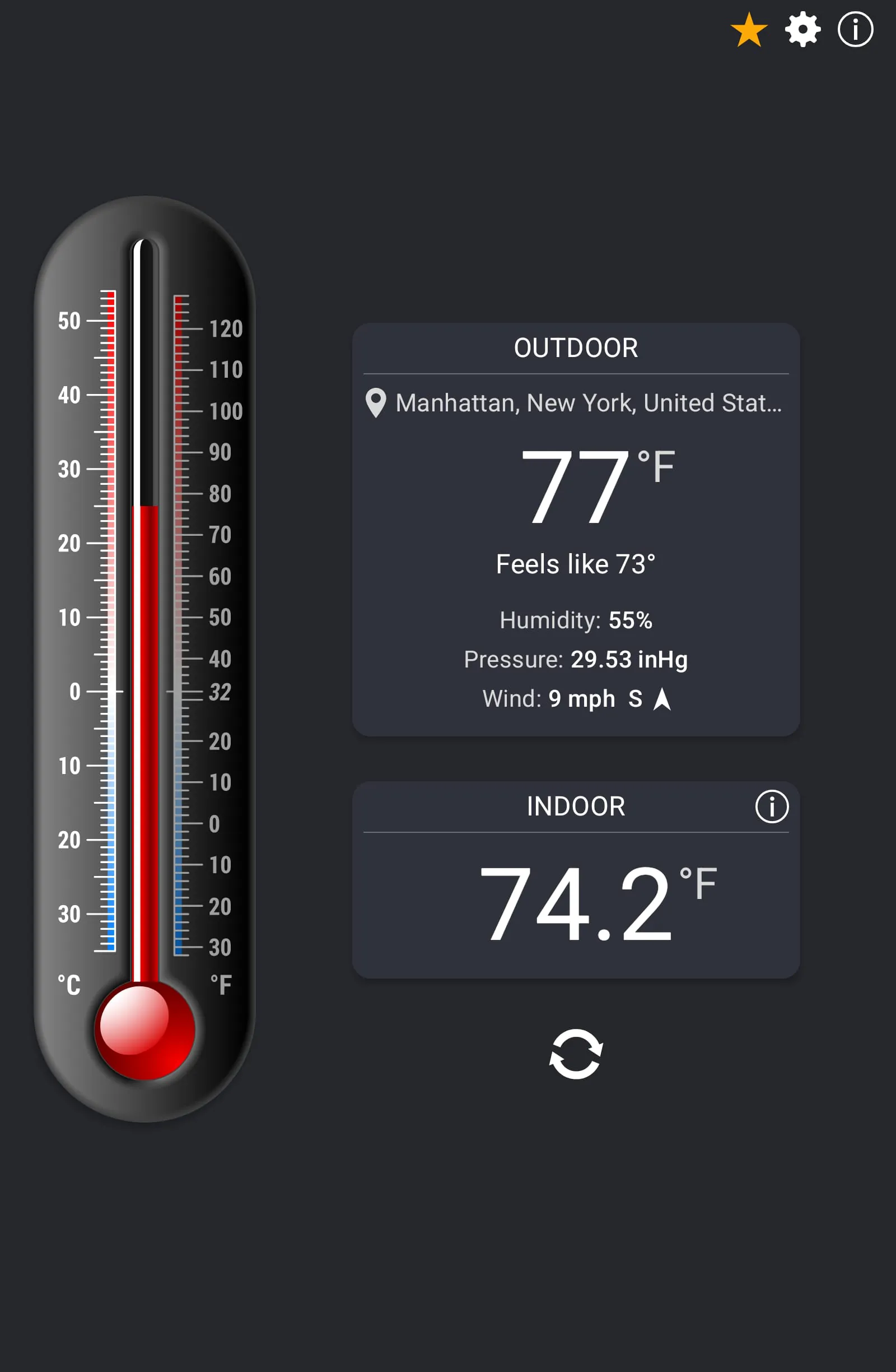 Thermometer++ Room Temperature