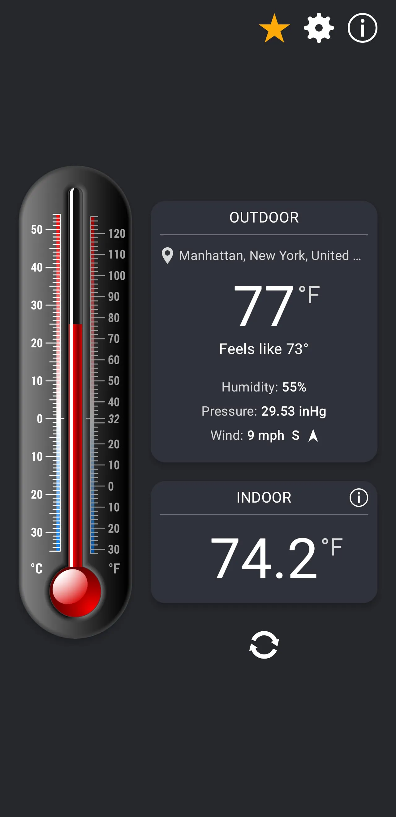 Thermometer++ Room Temperature