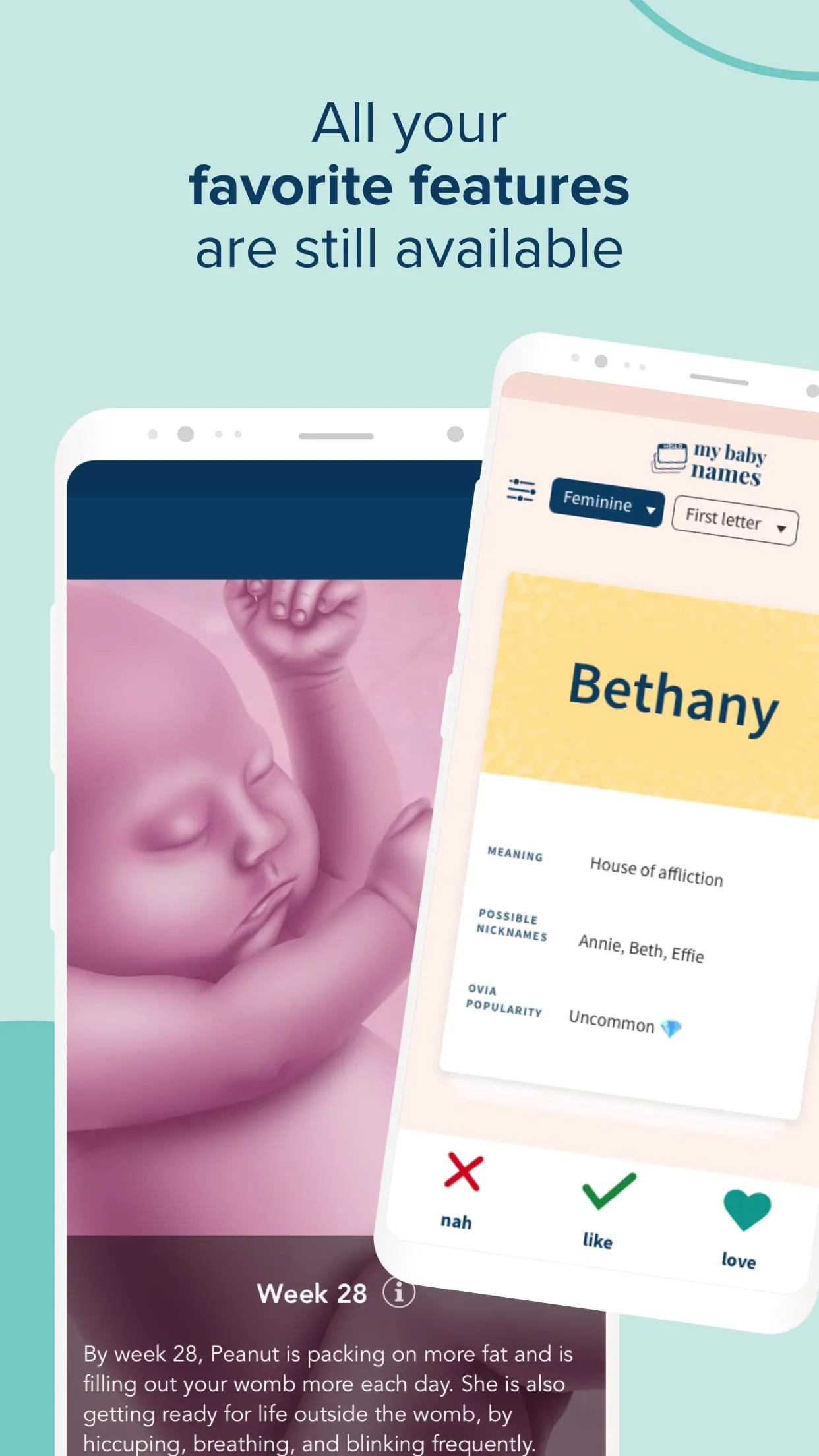 Ovia Pregnancy & Baby Tracker