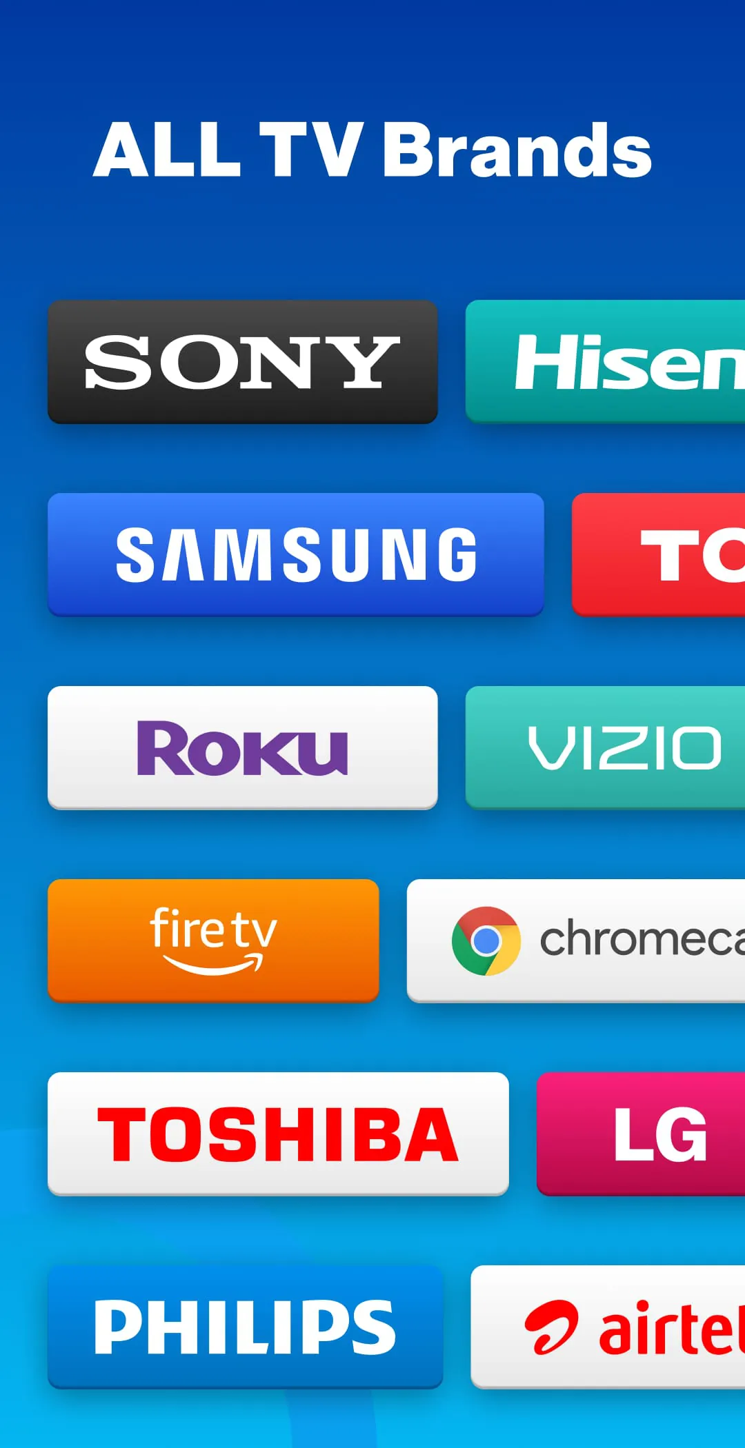 Universal TV Remote Control