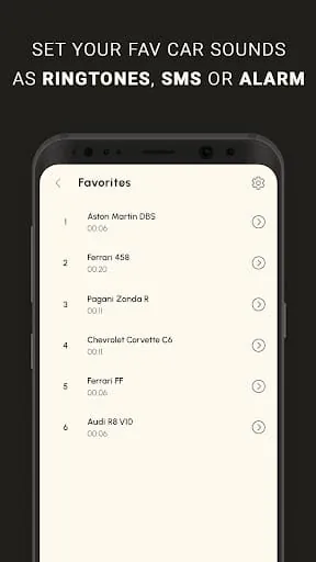 Car Sounds & Ringtones
