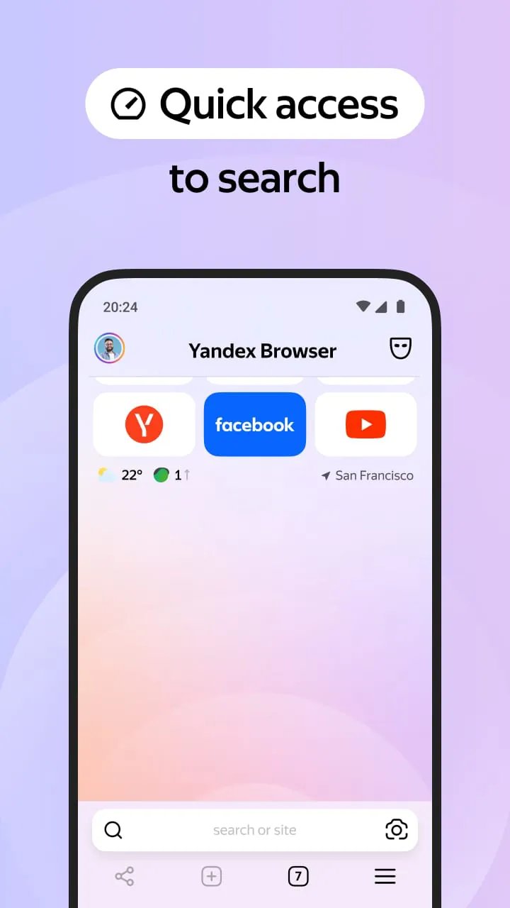 Yandex Browser with Protect