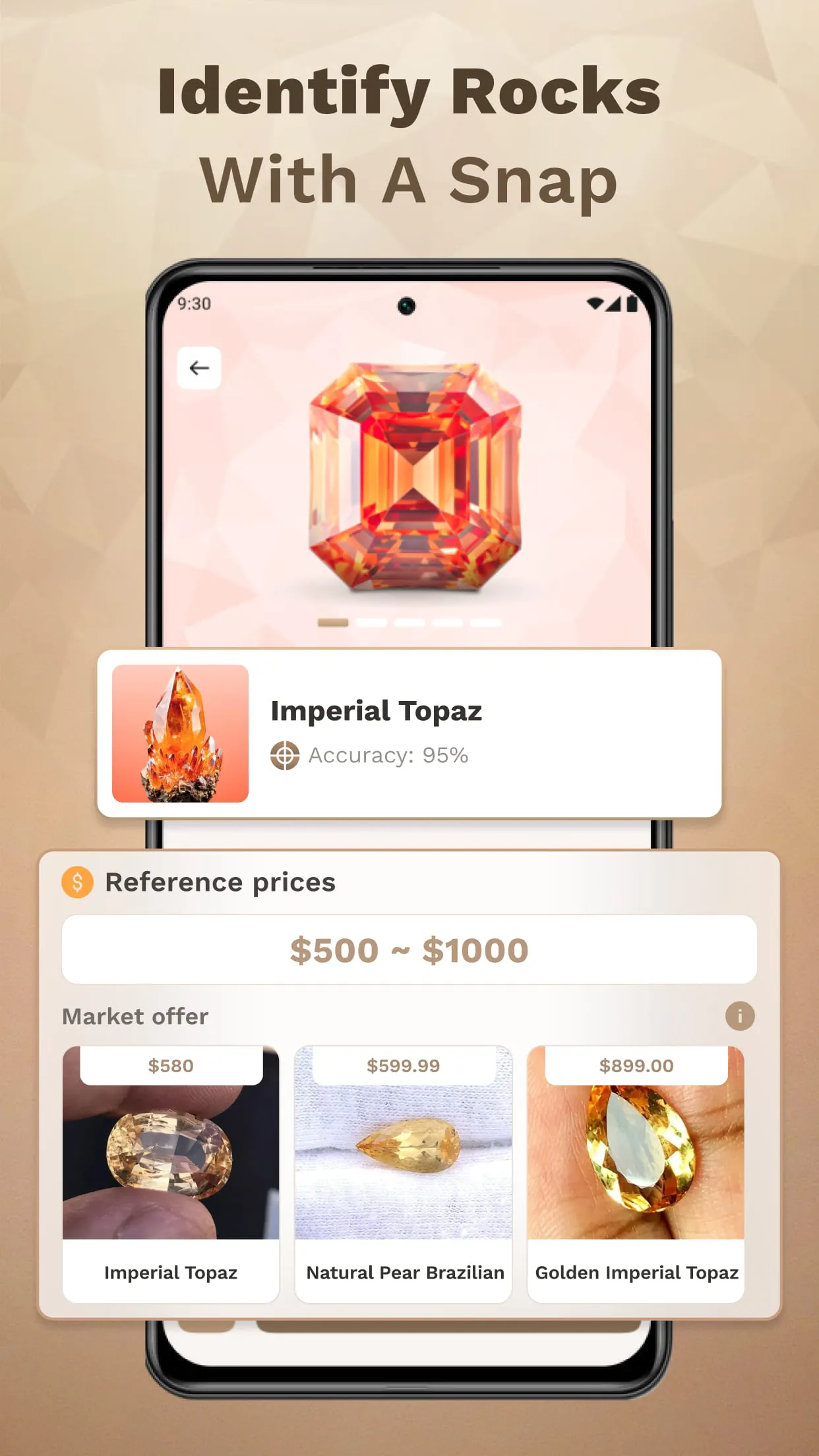 Stone Identifier Rock Scanner