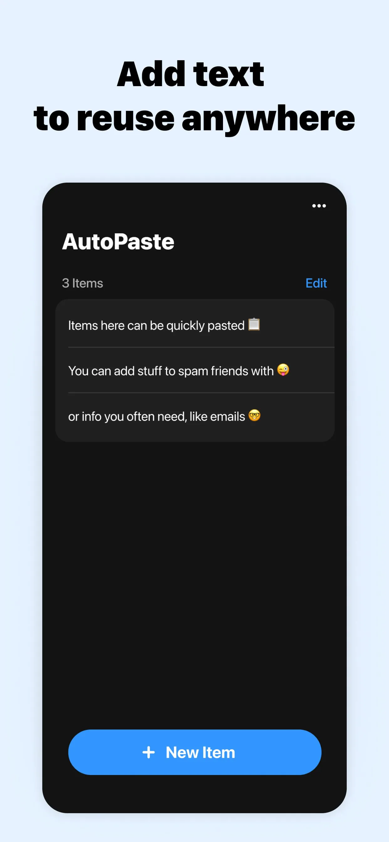 AutoPaste Copy Paste Keyboard