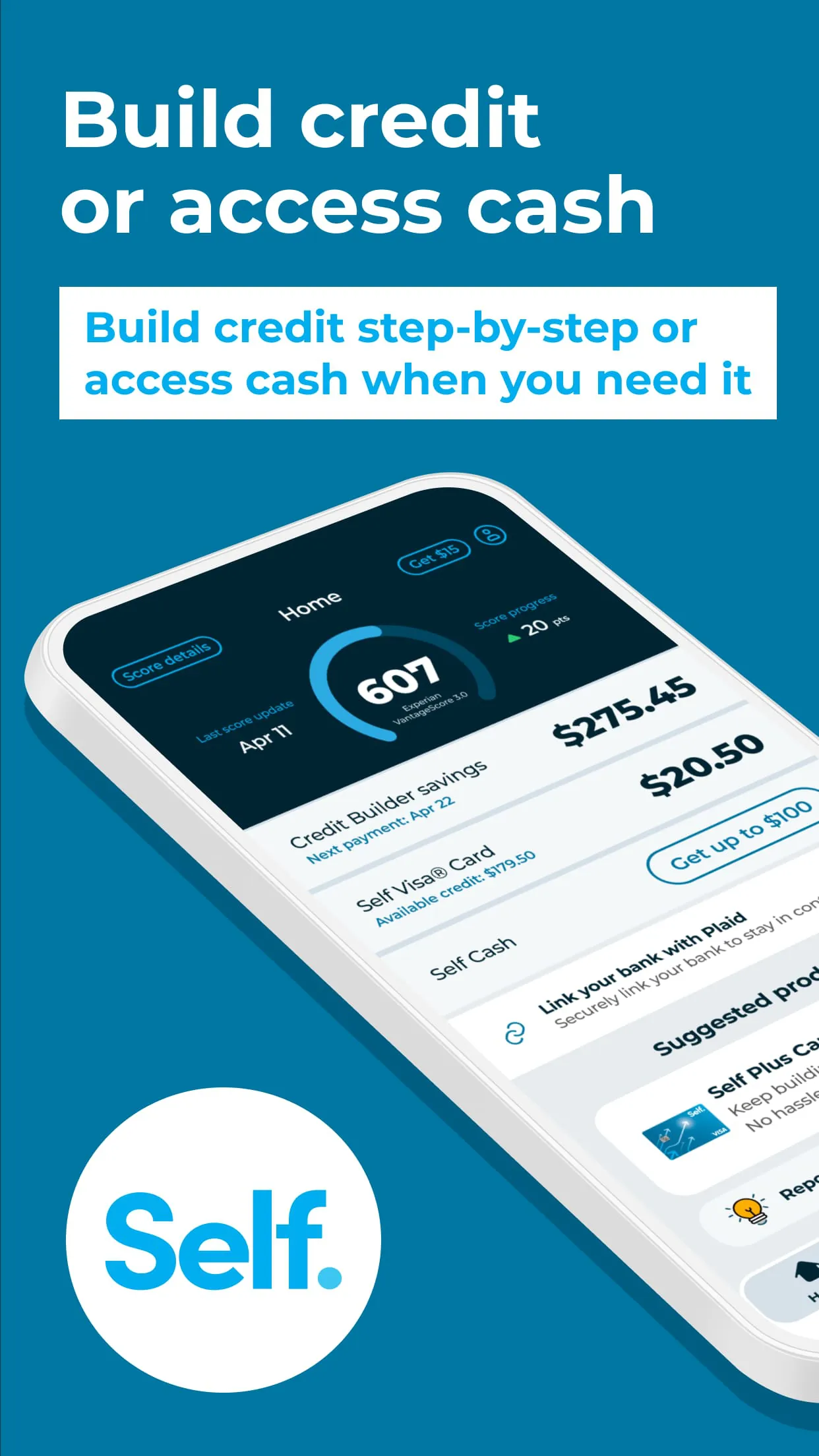 Self – Credit Builder & Cash