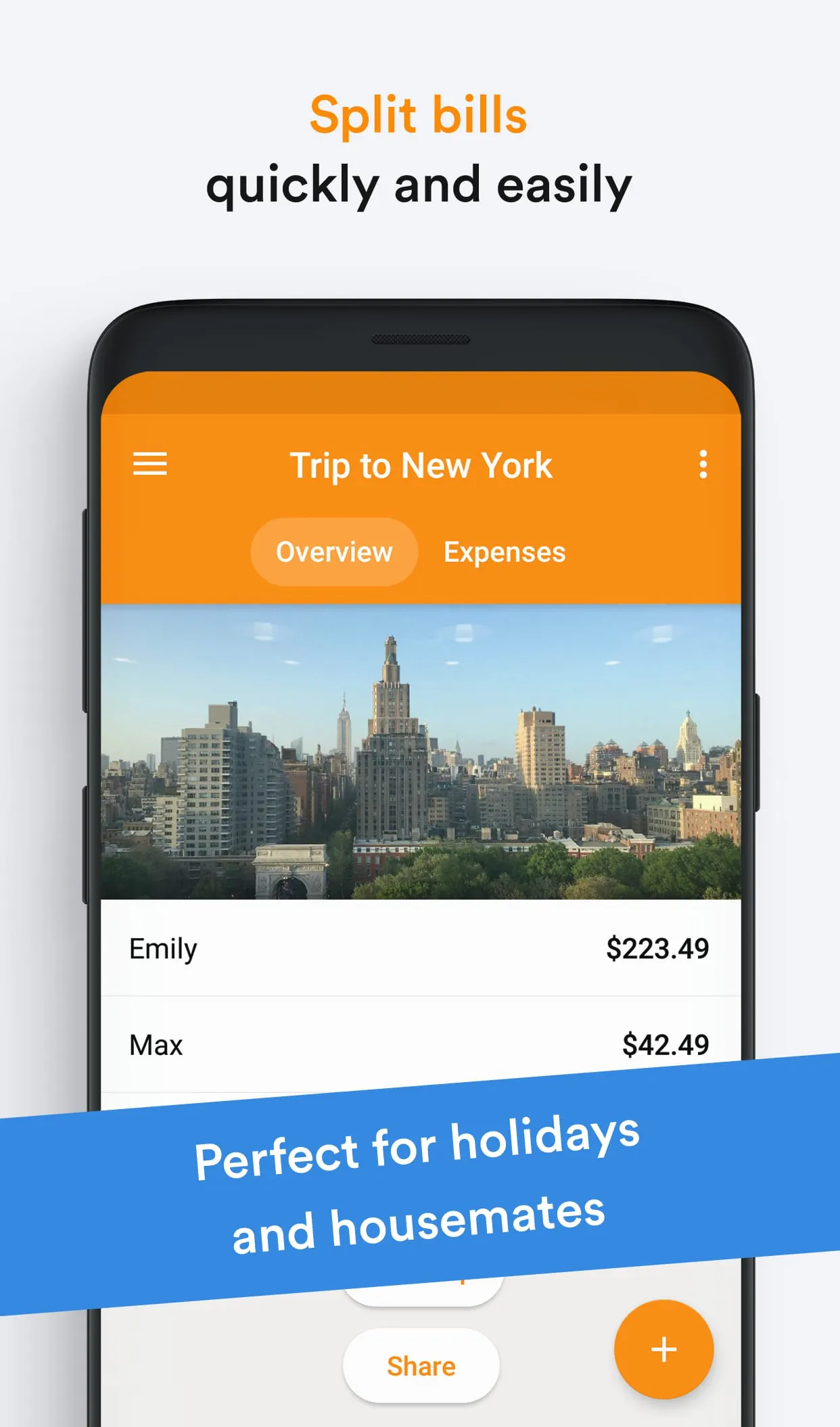 Splid – Split group bills