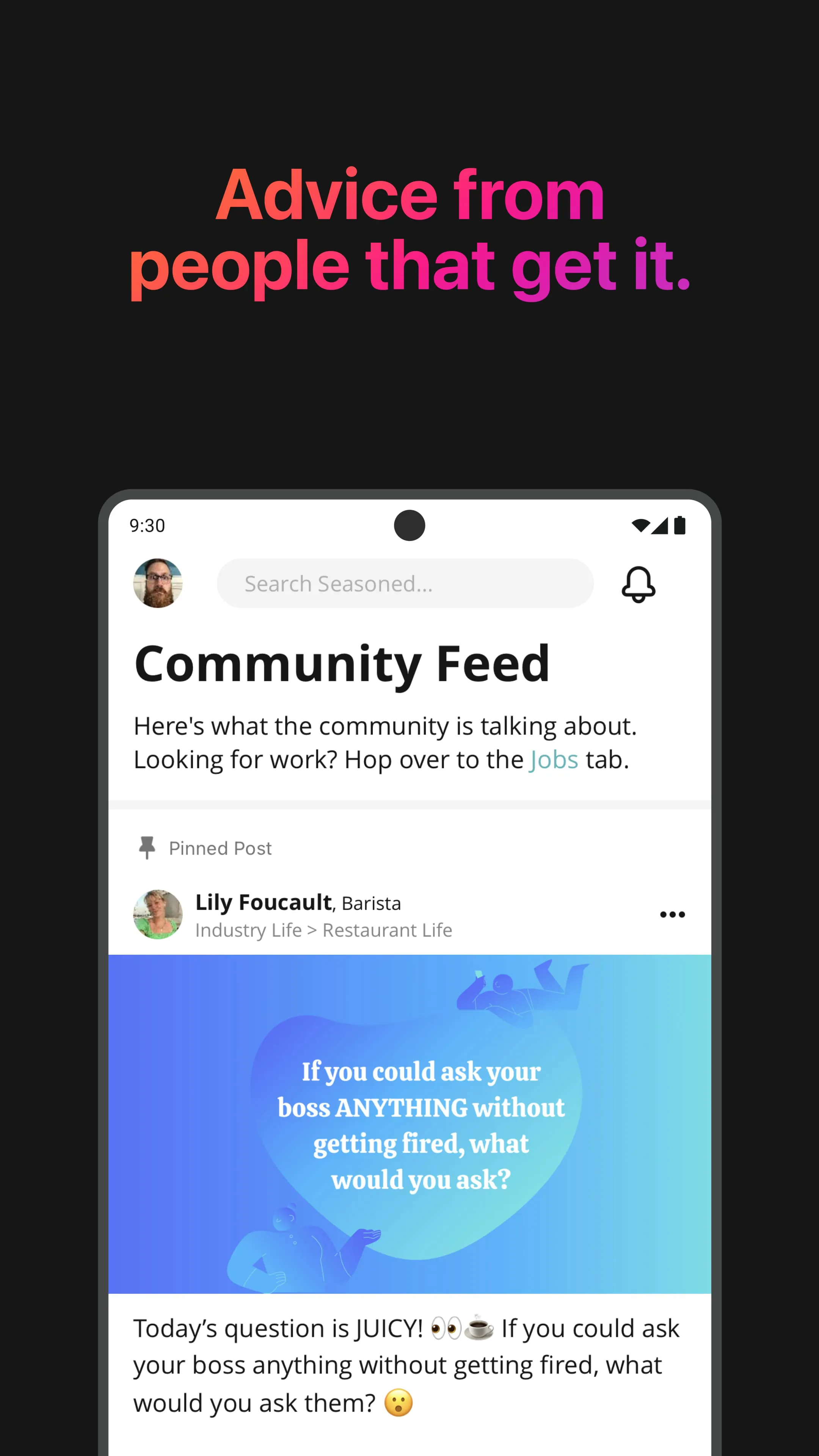 Seasoned Service Industry Jobs