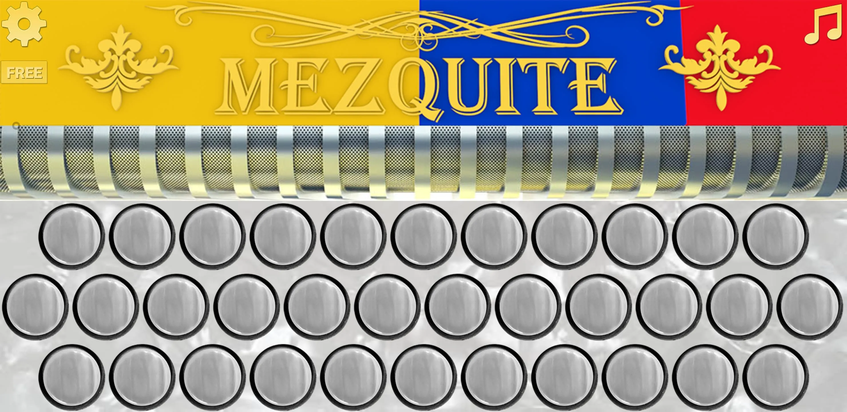 Mezquite Diatonic Accordion