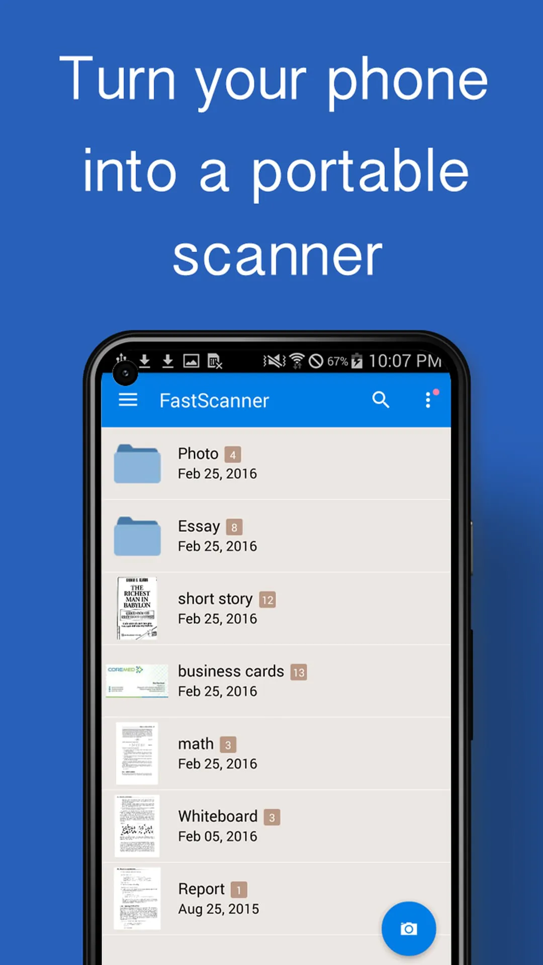 Fast Scanner