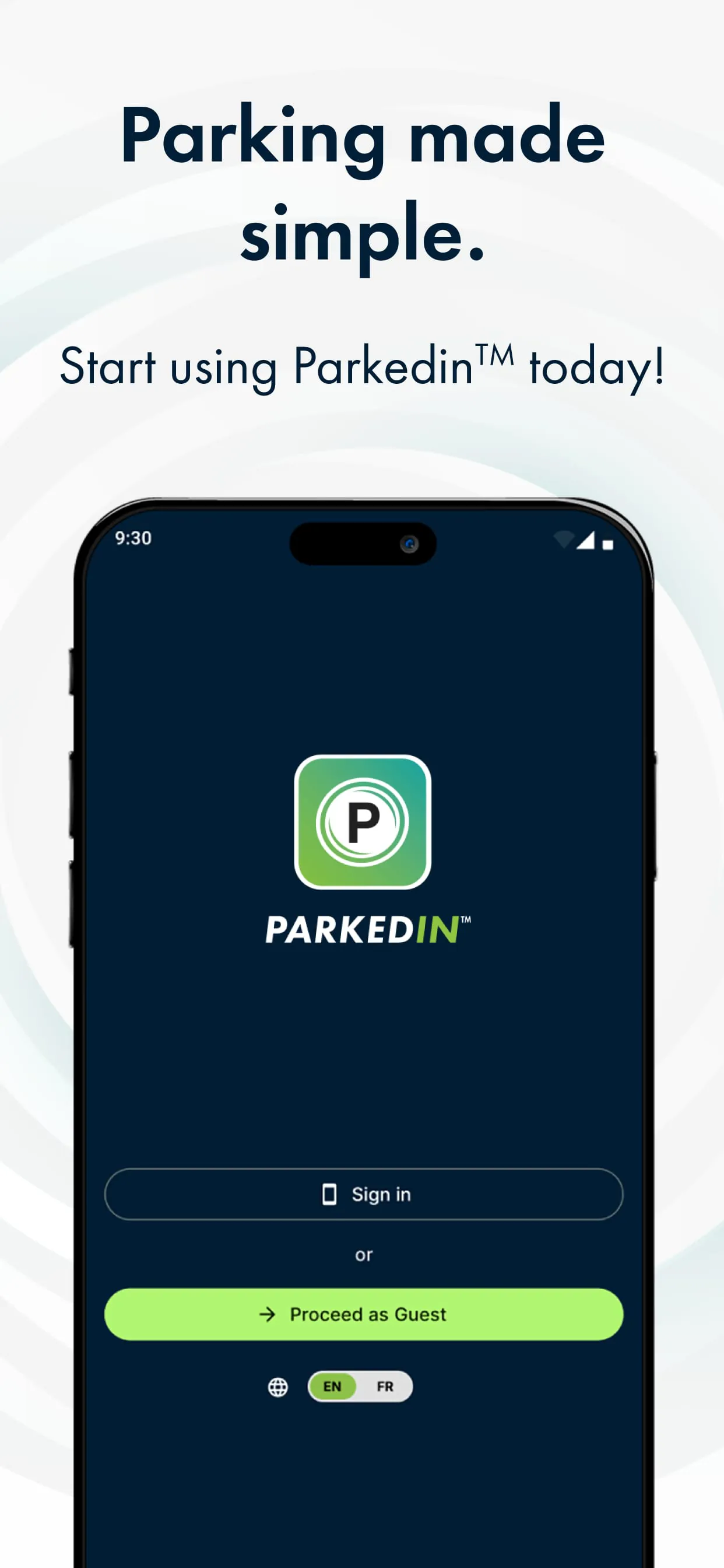 Parkedin™