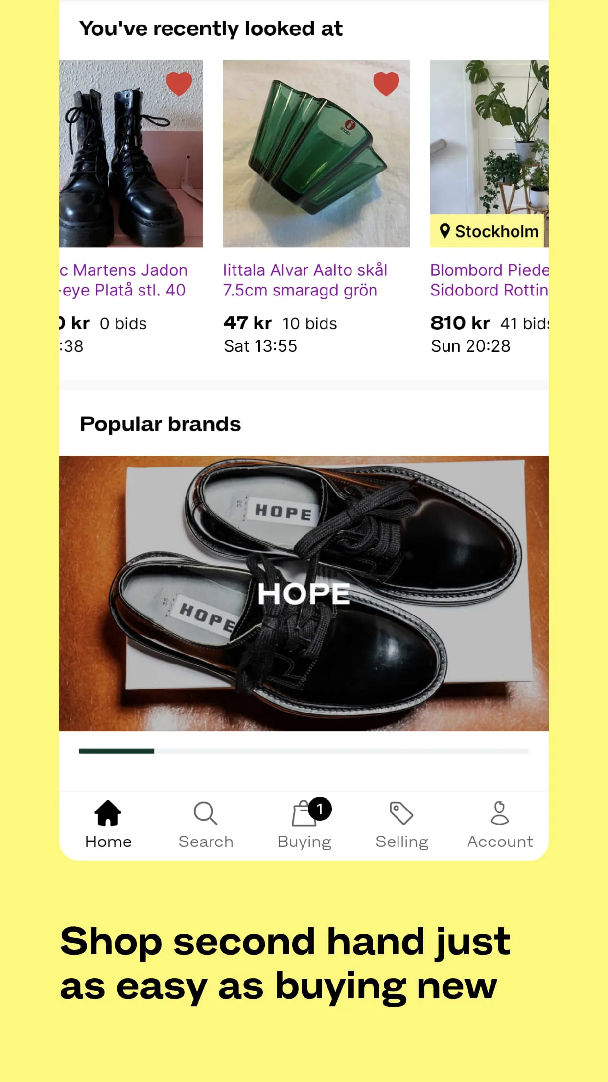 Tradera – buy & sell