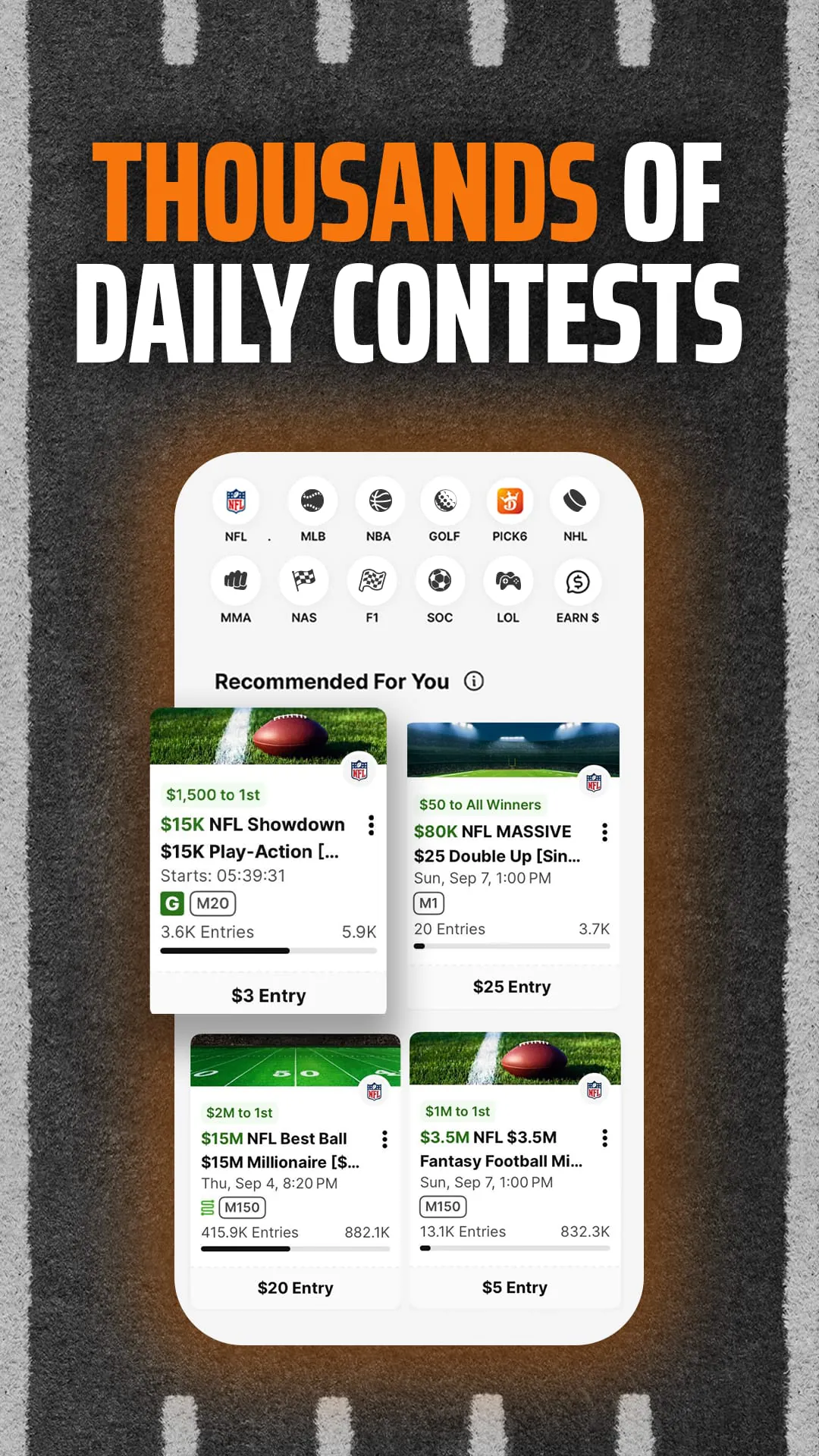 DraftKings Fantasy Sports