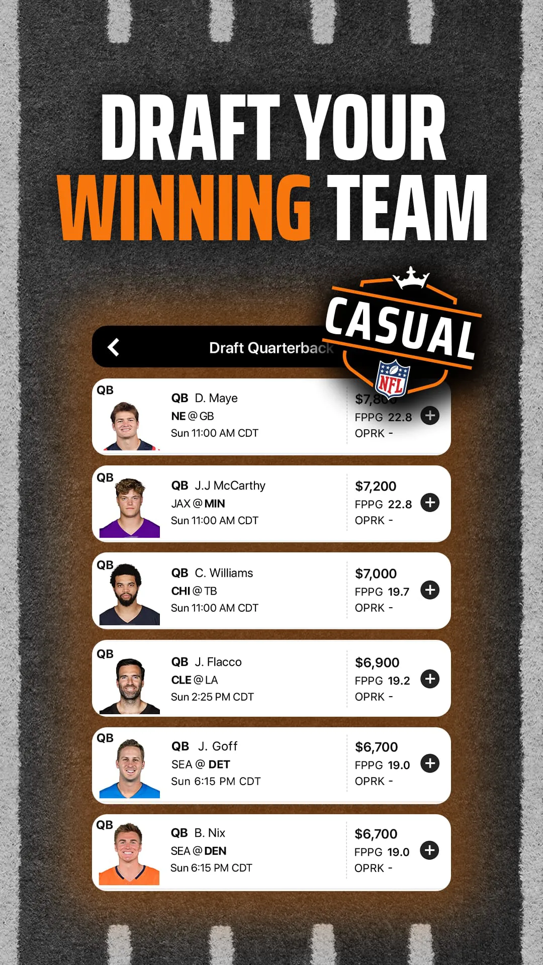 DraftKings Fantasy Sports