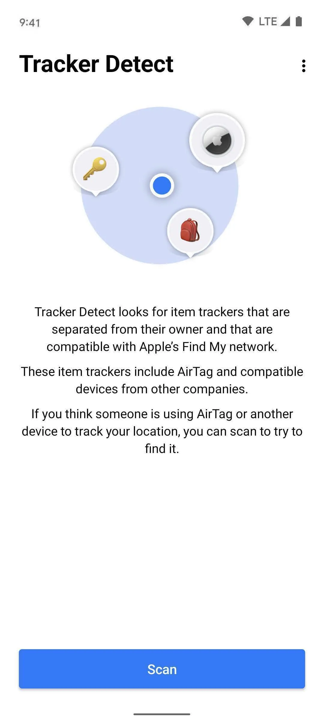 Tracker Detect