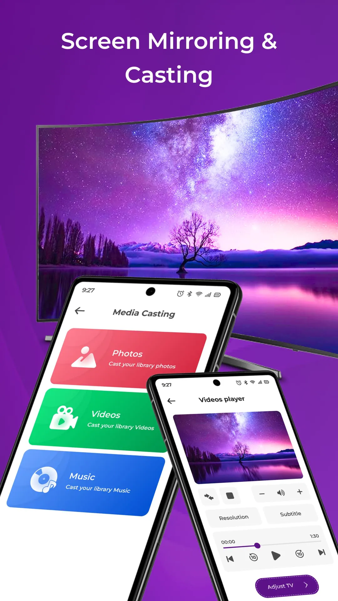 Cast for Roku | Screen Mirror