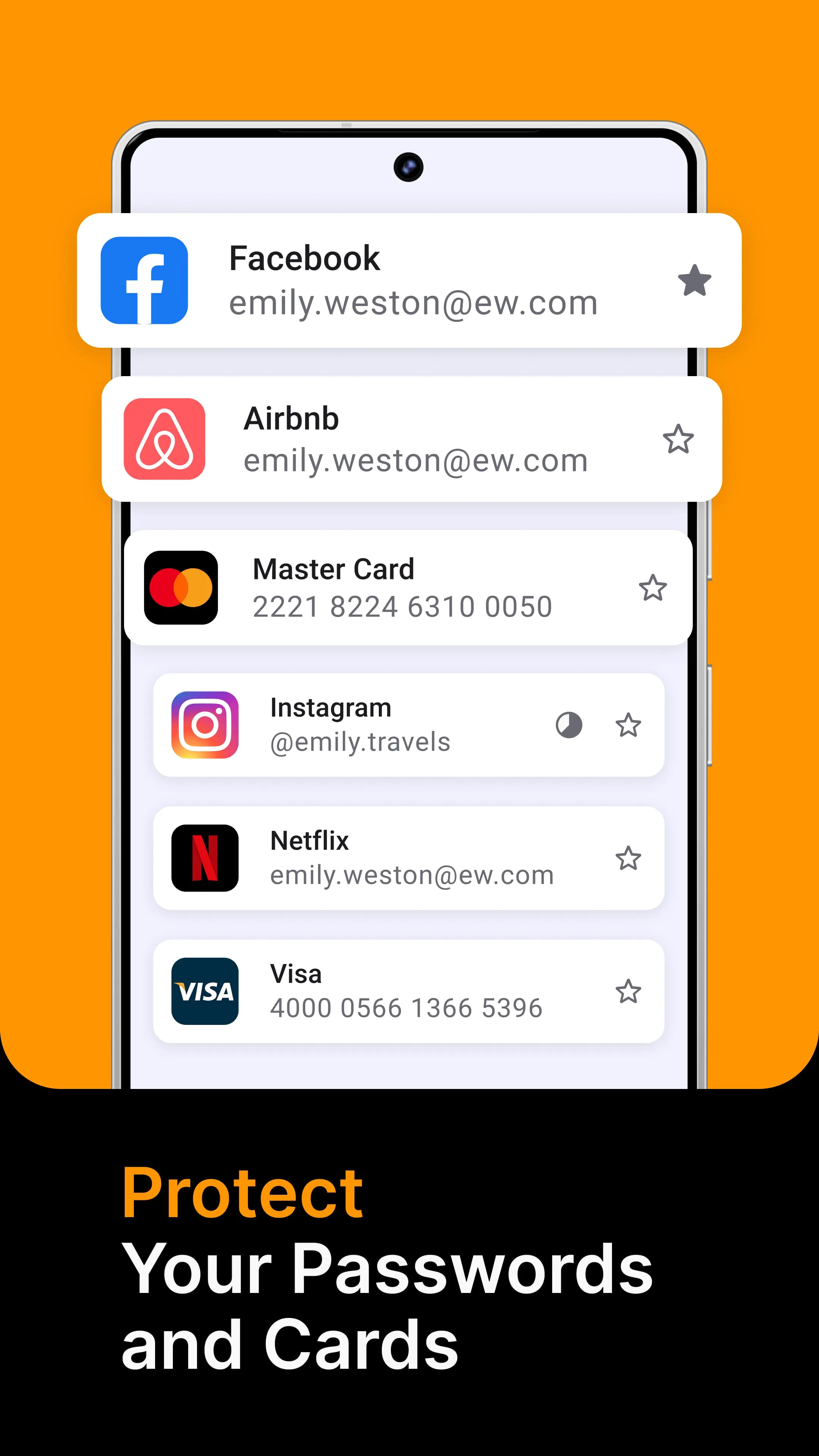 Passwords & passkeys－Safe