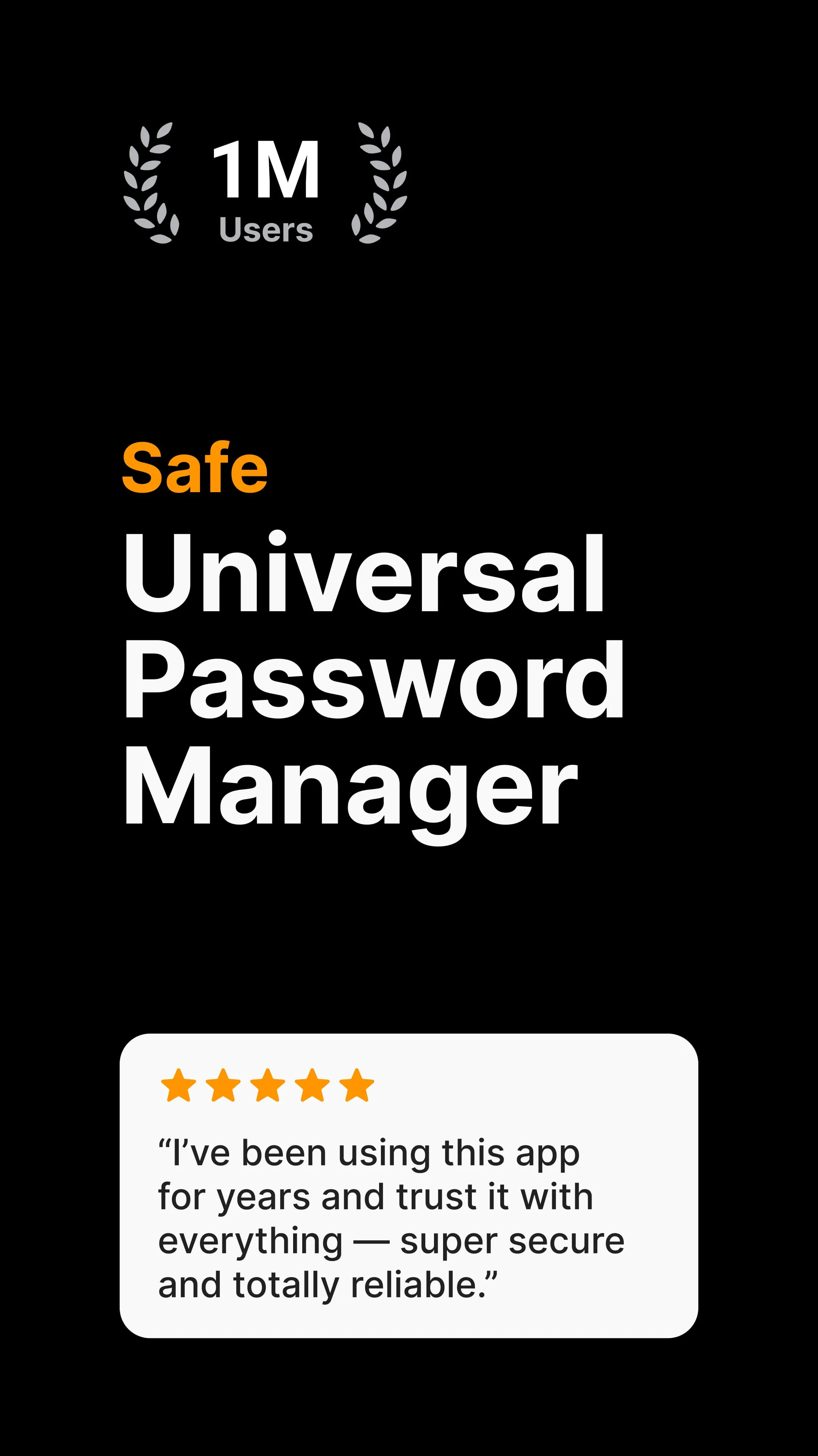 Passwords & passkeys－Safe