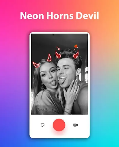Neon Horns Devil Editor Crown