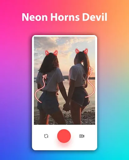 Neon Horns Devil Editor Crown