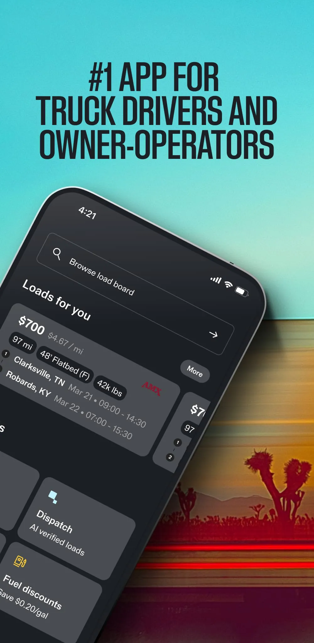 TruckSmarter Load Board & Fuel