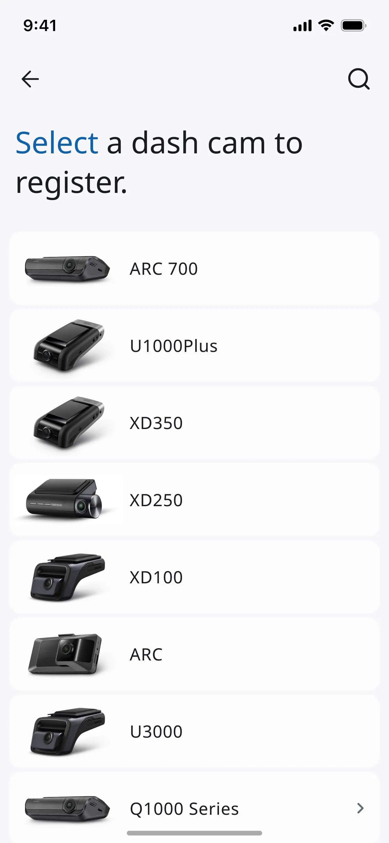 THINKWARE DASH CAM LINK