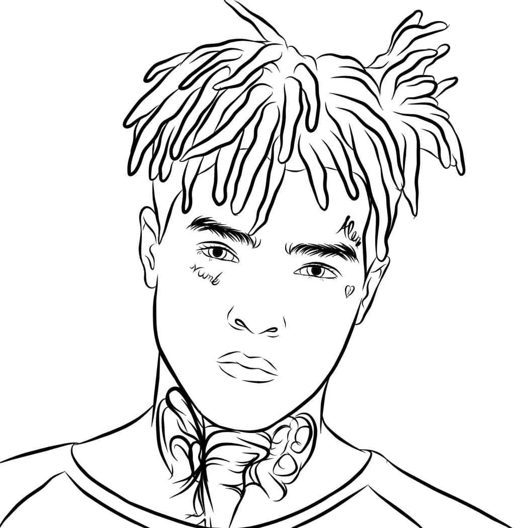 How to Draw XXXTentacion