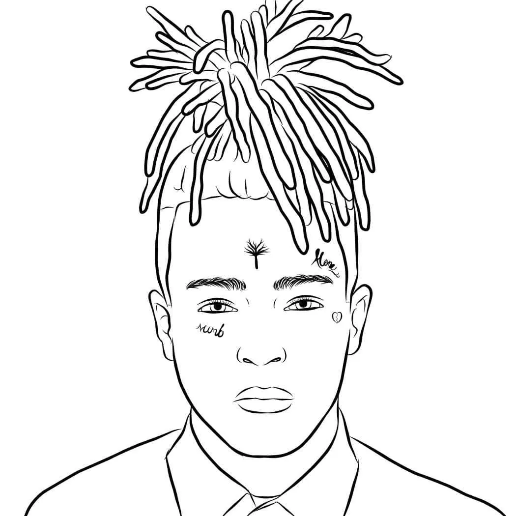 How to Draw XXXTentacion