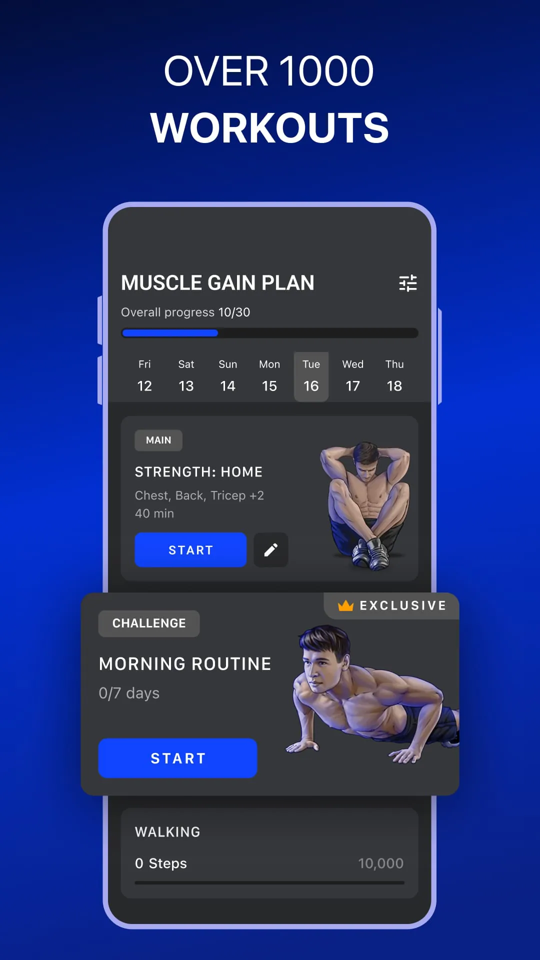 Muscle Booster Workout Planner
