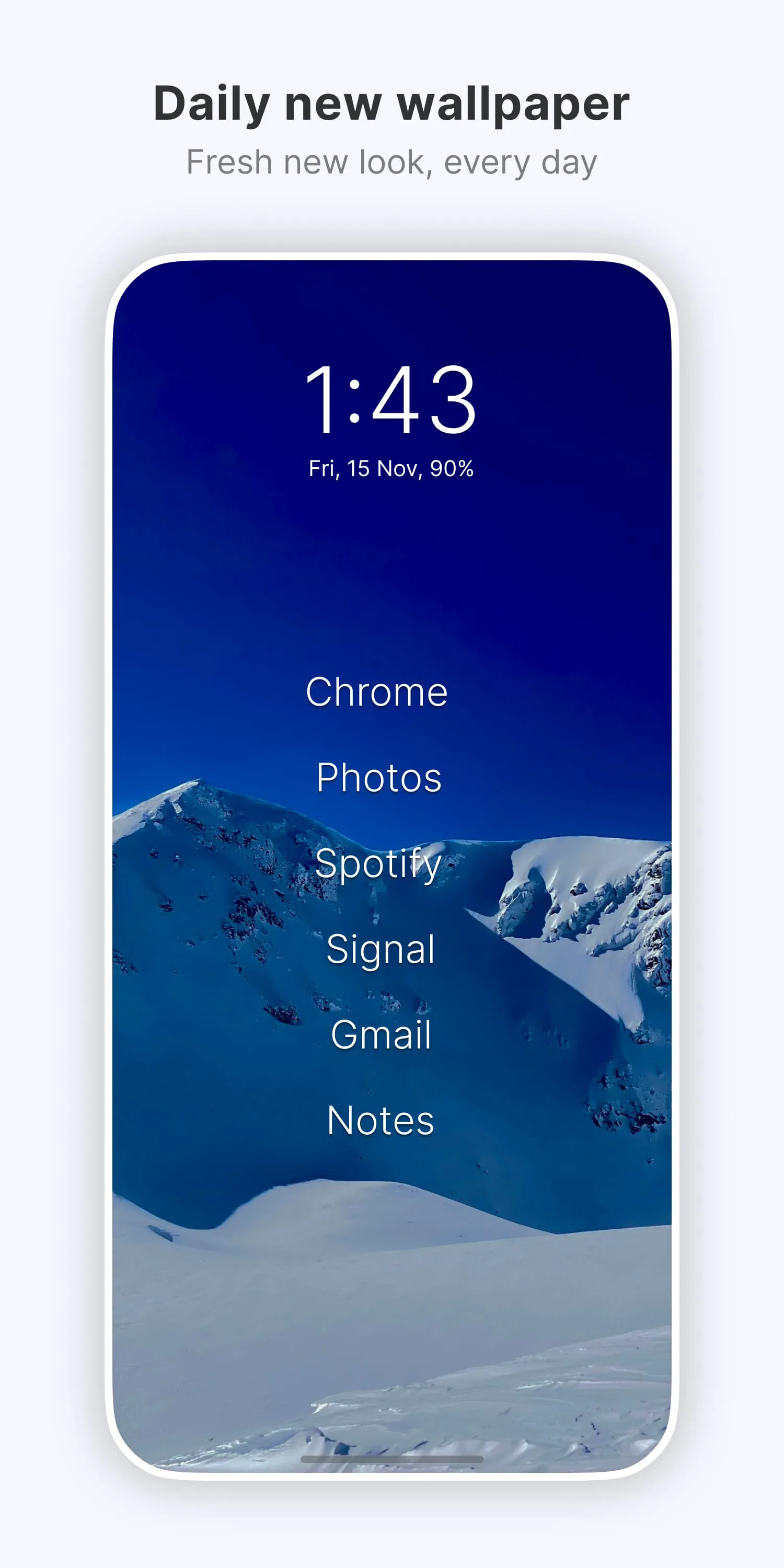 Olauncher. Minimal AF Launcher
