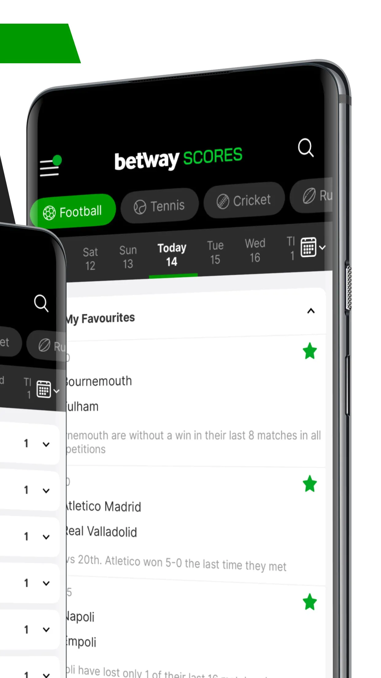 Betway Scores