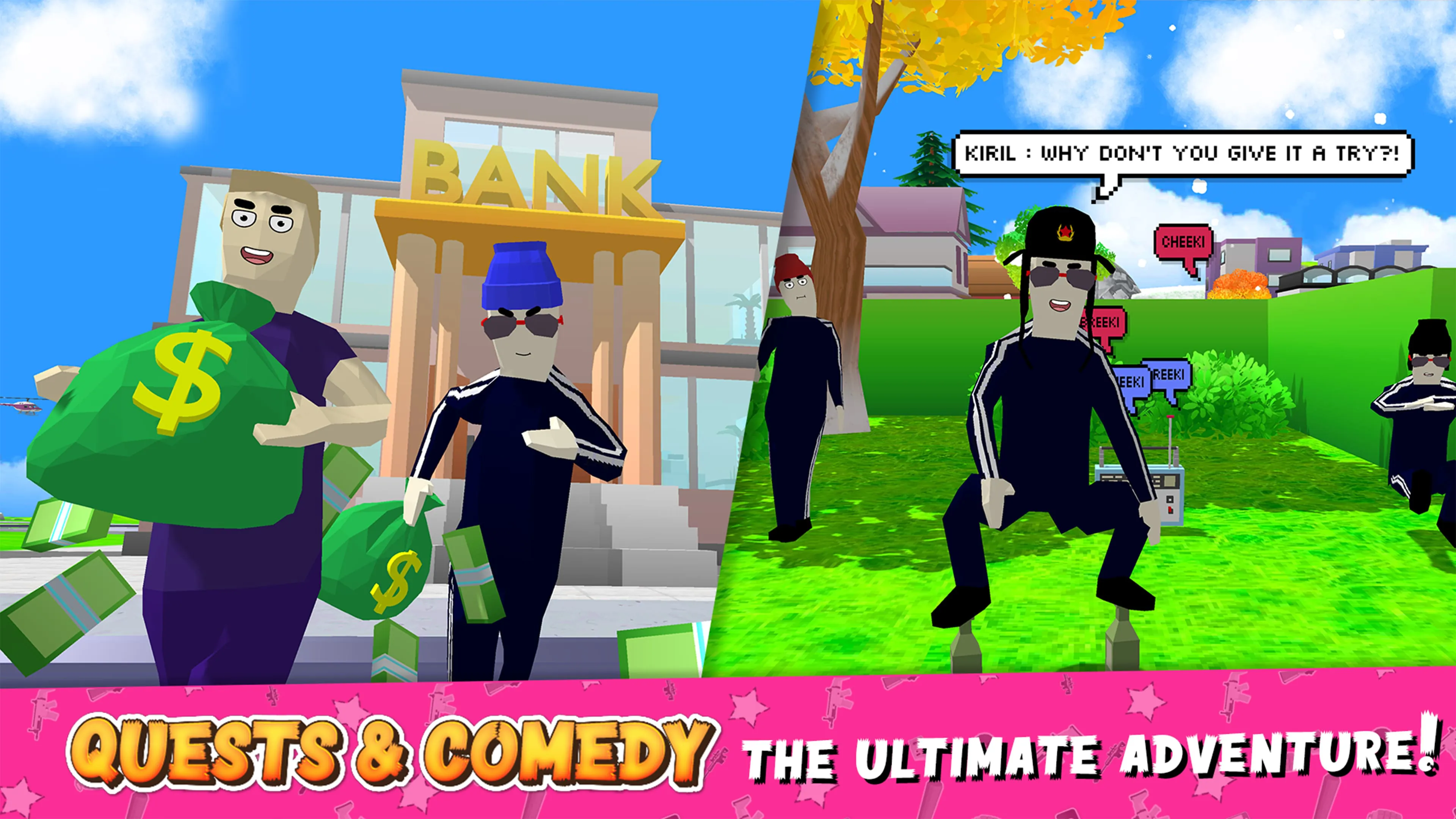 Dude Theft Wars FPS Open world