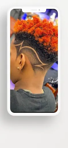 Coiffure afro hommes et femmes