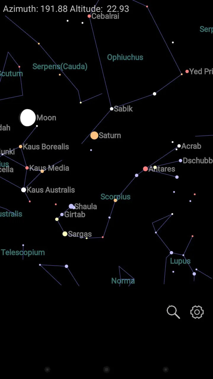 Constellation Map