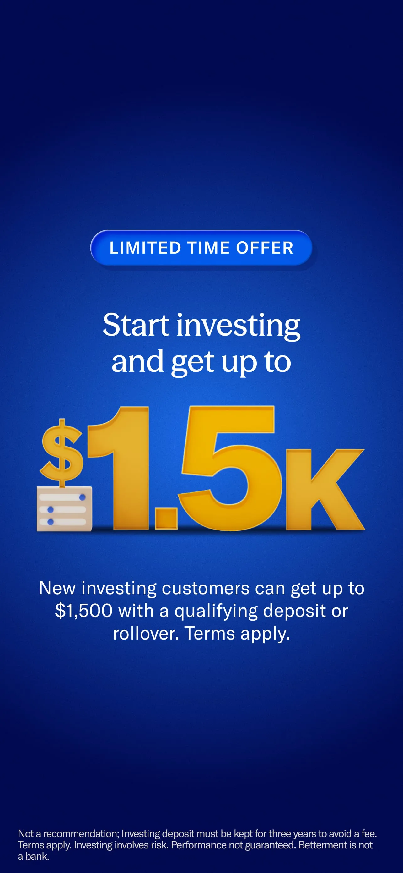 Betterment Invest & Save Money