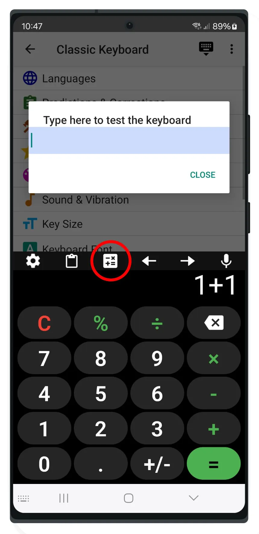 Classic Big Keyboard