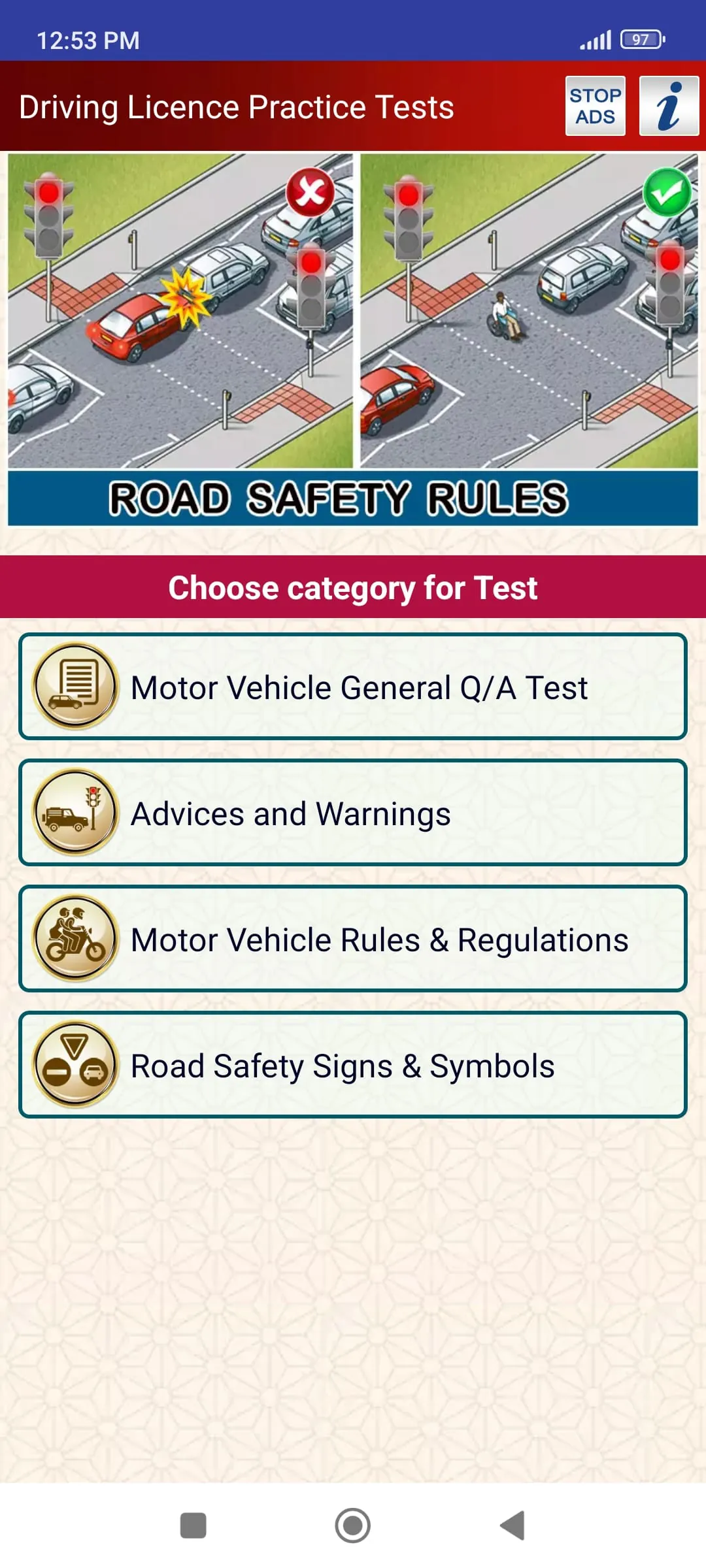 Driving Licence Practice Tests