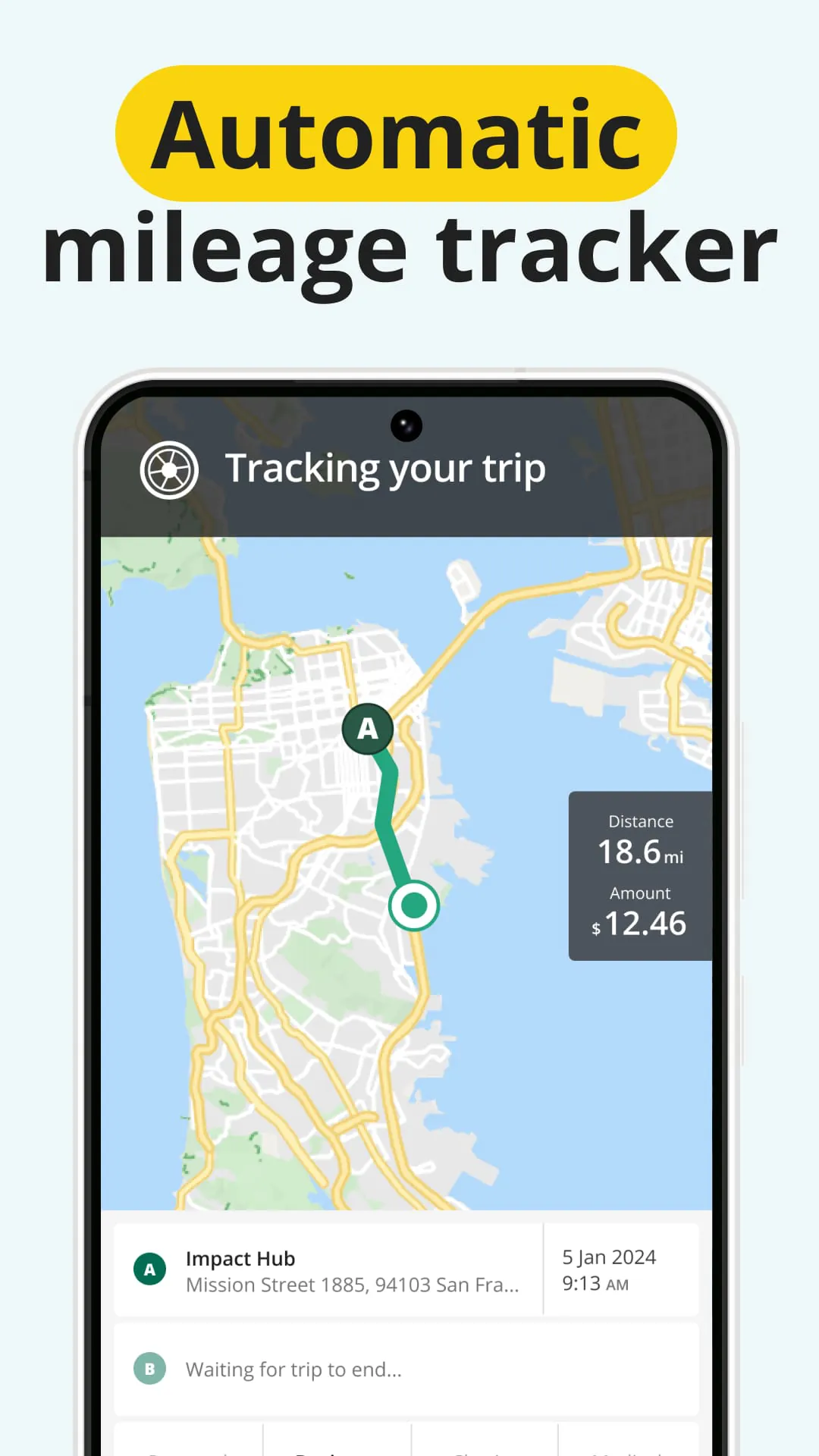 Mileage Tracker by Driversnote