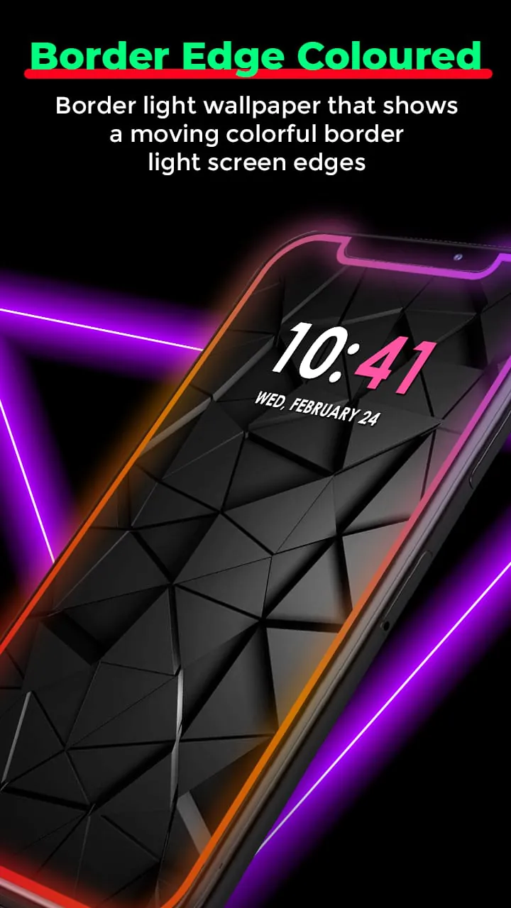 LED Borderlight live Wallpaper