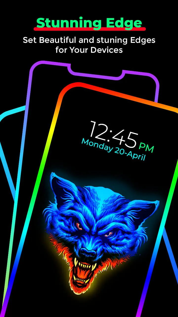 LED Borderlight live Wallpaper