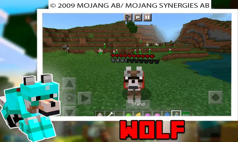 Wolf Armor Mod for Minecraft