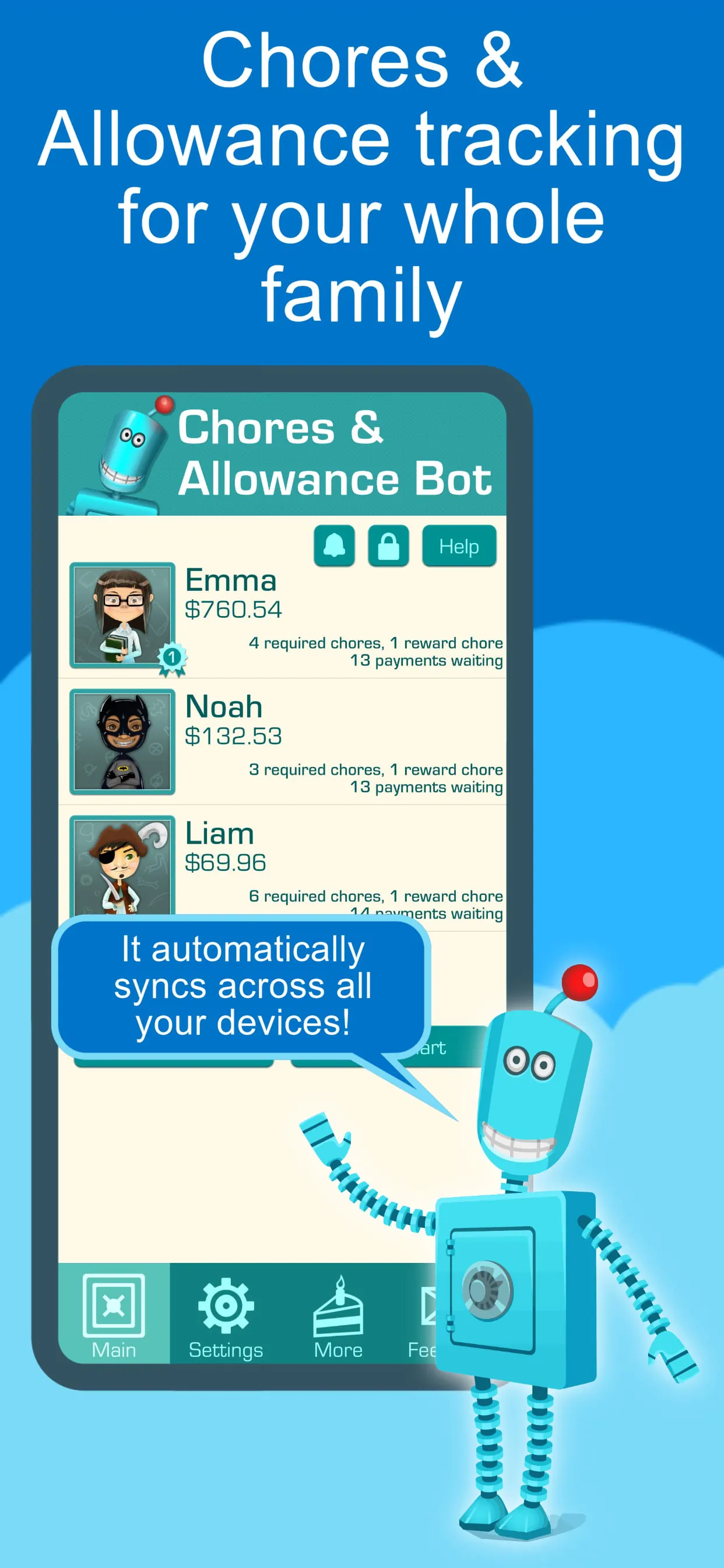 Chores & Allowance Bot