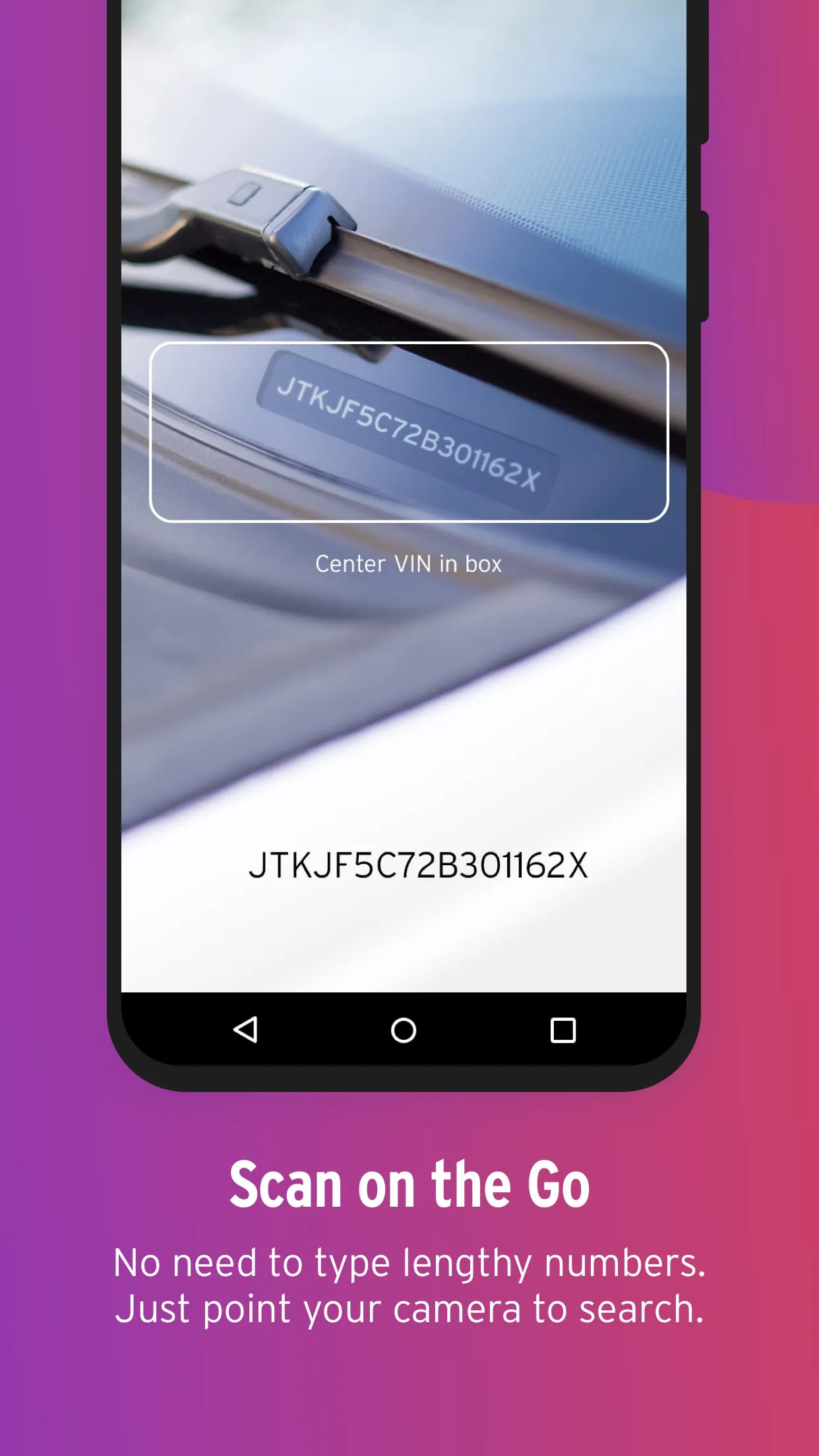 Bumper Vehicle History Reports