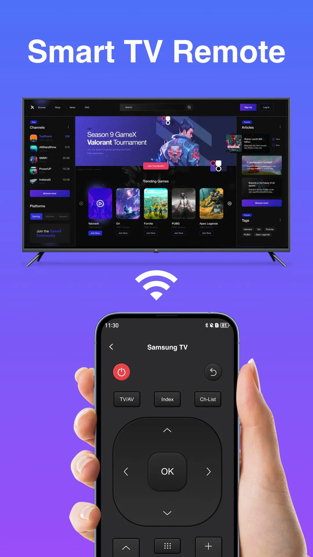 Remote Control App For All TVs